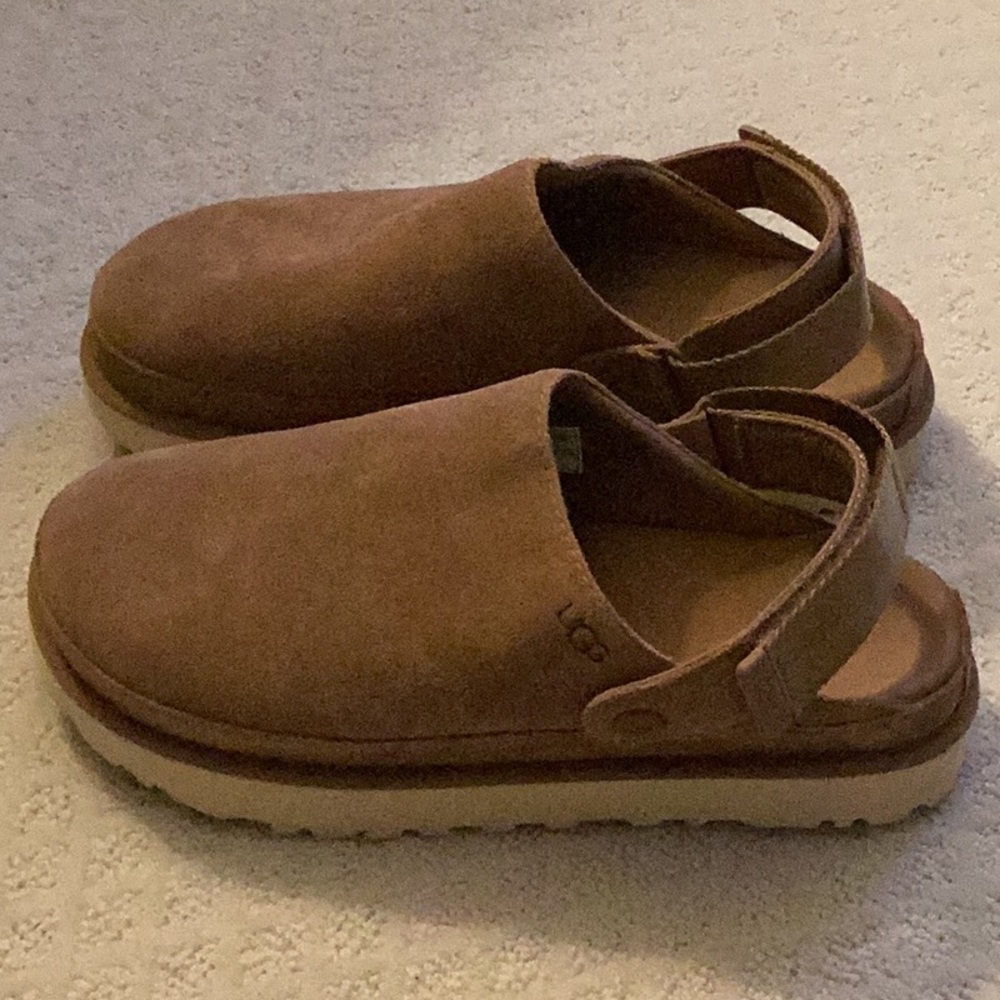 💥SALE💥 NWT UGG Goldenstar Suede Clogs, 10 - Picture 11 of 15